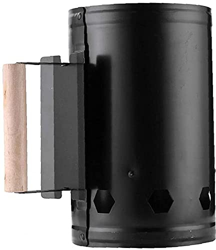 Barbecue Fire Starter Charcoal Can, BBQ Charcoal Chimney Starter Stainless Steel Fast Fire Starter Bucket Barbecue AccessoriesDurability