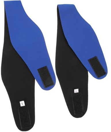 Zerodeko 2pezzi Fascia in Neoprene per Nuoto Fascia Sportiva Traspirante per Protezione Orecchie da Bagno e Fitness Adatta Ragazzo Ragazza e Adulti