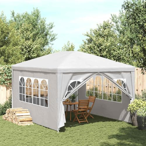 Genérico Carpa para Fiestas Blanco 3x4 m,Casa y jardín,Jardín,Artículos de Exterior,Estructuras de Exteriores,Carpas y cenadores-90334
