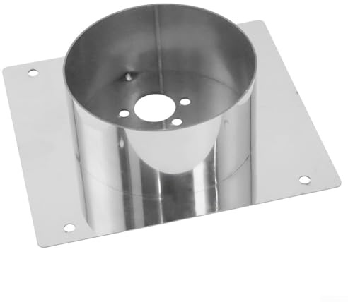 Piastra di montaggio in acciaio inossidabile, 60 mm, piastra di montaggio per riscaldamento a gasolio, compatibile con Webasto e supporto per montaggio Eberspacher