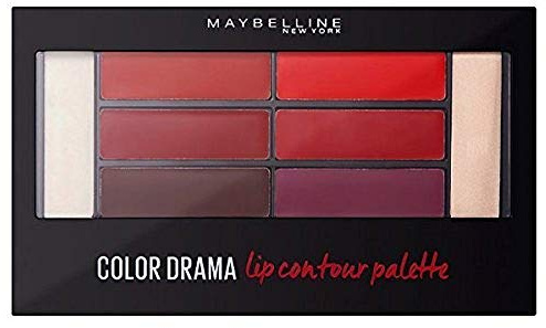 Maybelline Palette Crimson Vixen Color Drama Lip Contour, 4 g