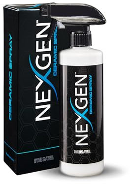 Nexgen Ceramic Sprayer 16 oz Bottle Silicon Dioxide - Ceramic Coating Spray for Car - Professional Protective Sealant Polish for Car, RV, Motorcycle, Boat ATV