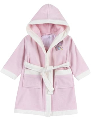 Chicco, Accappatoio Bambino e Bambina, in Morbida Spugna 100% Cotone, con Cappuccio e Cintura, Designed in Italy