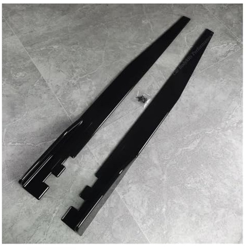 Sidokjolar Sidokjol Sidokjolar Extension Rocker Panels Läppdelare För BMW G30 G31 520i 520d 530i 530d 540i 550i 550d 2017-2023 Bodykits Tuning Side Kjol(Gloss Black Unpaint)