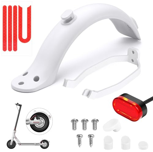Ainiv Garde-Boue pour Xiaomi M365/Pro Trottinette Électrique, Blanc