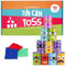 THE TWIDDLERS Hit The Tin Can Alley Party Toss Game, 13 Pieces - Fairground Target Throwing Game, Family Fun for Kids & Adults
