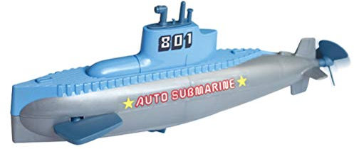 JTLB Clockwork Submarine Uhrwerk U-Boot RC Mini Kriegsschiff Kinderuhrwerk Wasserspielzeug Kinder Schwimmbad Badezimmer Duschspielzeug