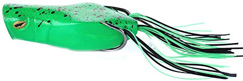 Porfeet Angelköder, 7 cm 14 G Simulation Frosch Angeln Popper Wobbler Köder Fischköder Tackle Tool 3# Einheitsgröße