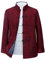 G-LIKE Frühling Herbst Herren Jacke – Traditionelle Chinesische Tangzhuang Kleidung Langärmelige Gewirkte Warme Uniform Festtagskleidung für Männer zu Geburtstag Bankett Hochzeit - Cord (Rot, S)