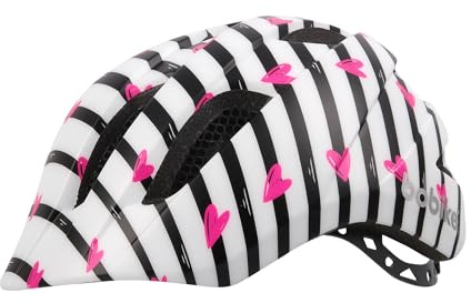 Bobike Helmet Kids Plus 8742100007 – Kids Bike Helmet, Toddler Bike Helmet, Multi-Sport Helmet With 11 Vents, Reflective Safety, Bug Net & Adjustable Fit, For Kids, S, 4–7 Years, 52–56 Cm, Pink Zebra