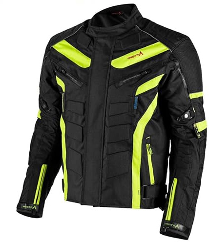 ARISTA CHAQUETA DE MOTO BLACK INTERPERIE CORDURA
