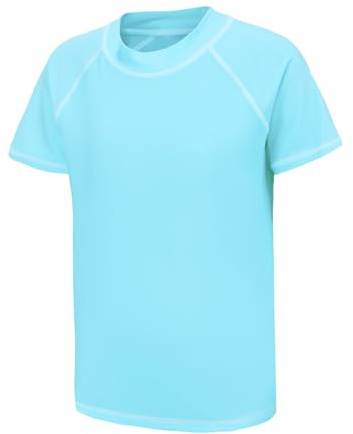 Aisyee Rash Vest Boys Swimsuit Kids Swim Top Age 7-8 Years