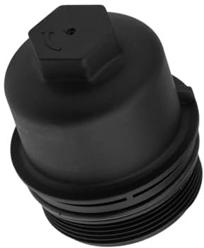 Riloer Bouchon de filtre à huile, capuchon pour boîtier de filtre à huile, couvercle de boîtier de filtre à huile compatible avec BMW Série 1 F20/F21 2015-2019, 11428583900 11427926064