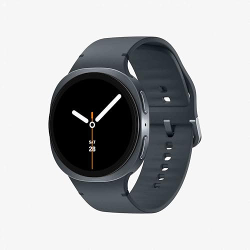 Samsung Galaxy Watch8, AI Smart Watch, Sport Band, Cushion Design, 3nm Processor, Health & Sleep Coach, Fitness Tracker, 44mm, Bluetooth, Graphite, 3 Year Extended Warranty (UK Version)