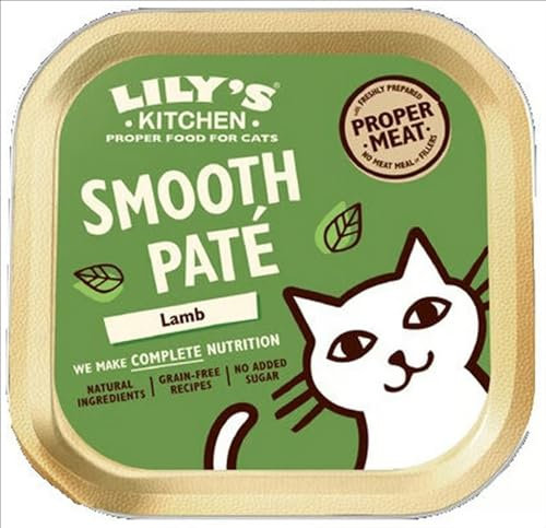 Lily's Kitchen - Smooth Paté für Katzen – Lammbräter – 85 g