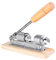 Jzhen Cascanueces Manual de Acero Inoxidable Cascanueces Pecan Nut Cracker Walnut Alicates