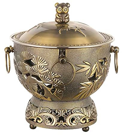 Kopparkastruller, Traditionell kinesisk koppar Hot Pot(Bronze)