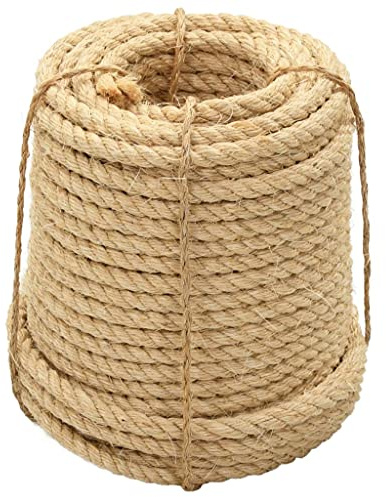 vidaXL rep 100% sisal stark för inomhus/utomhusbruk med flera dimensioner