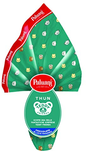 Paluani - Uova di Cioccolato Finissimo al Latte Collezione Thun - 240 gr
