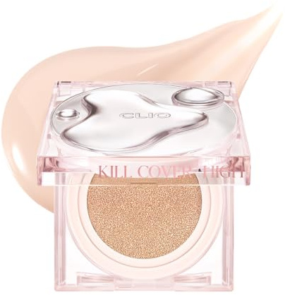 Clio Kill Cover High-Luminosity Cushion (Refill Pack Included), 2 x 14 g, 2 Shades