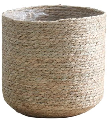 Gralara Cesta para Plantas, Cesta de Almacenamiento, macetas, contenedor para jardín, Garaje, Interior y Exterior, Medio