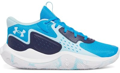 Under Armour Herren UA Jet 23 Basketballschuhe, Unisex, Electric Blue Midnight Navy, 41 EU
