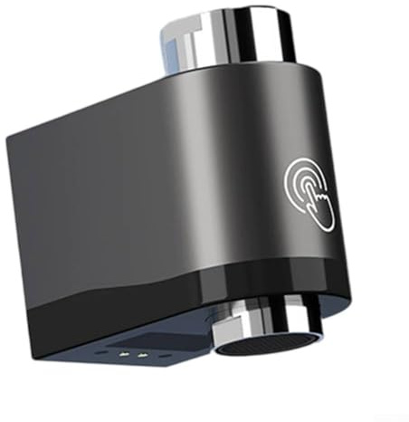 Grifo de sensor inteligente infrarrojo, adaptador de grifo de agua de doble sensor inteligente con detección lateral inferior IPX6 impermeable (gris)