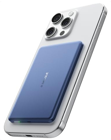 decqle “Air” Power Bank para MagSafe 5000mAh Ultra Delgado Powerbank