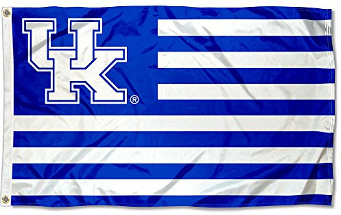 Kentucky Wildcats Stars and Stripes Nation Flag