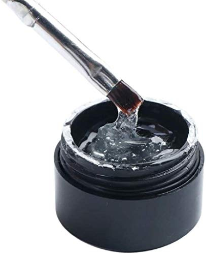 Gel réparateur pour ongles fissuré,Fixateur et durcisseur incroyable pour le renforcement des ongles, Gel de sculpture (5pcs)