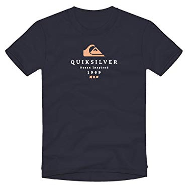 Quiksilver First Fire - Camiseta para Hombre (Paquete de 1)