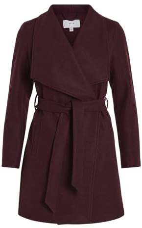 Vila Cappotto femminile Cintura in vita, Winetasting, 44