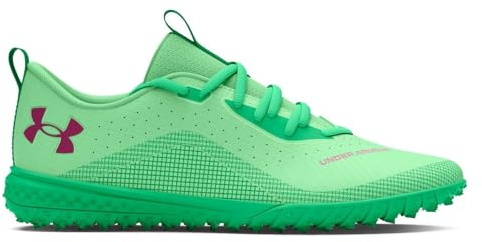 Under Armour Kids Shadow 2 Junior Turf Football Shoes Astro Green/VaporGreen/Pink 5.5