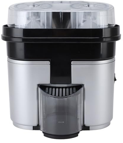 Asixxsix Exprimidor Eléctrico de Cítricos de Doble Cabezal, Exprimidor Eléctrico de Naranjas, Exprimidor de Cítricos, Exprimidor Automático para Naranja, Limón, Lima, Pomelo