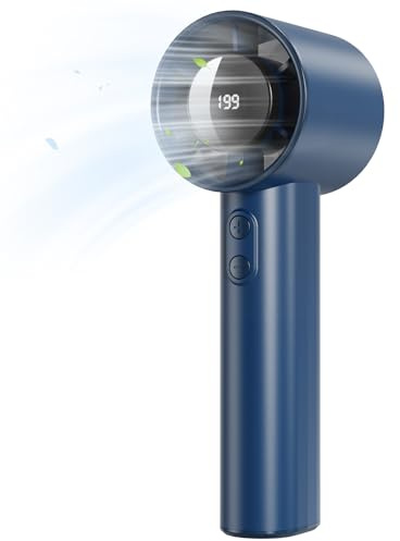 Mini Ventilador Portátil de Mano,3000mAh Mini Ventilador de Mesa USB