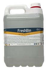 Neusol FreshBin Luktneutraliserare för hinkar, behållare och avfallsområden | Eliminerar organiska, fisk- och matrestlukter | Citrusfärsk | Säker formel utan CLP - 5L