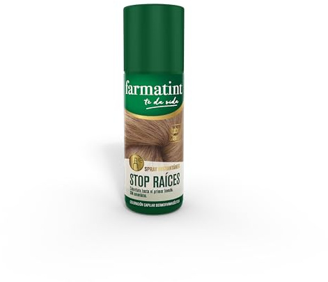 Farmatint Spray Instantáneo Capilar Stop Raíces, Color Rubio Claro - 75 ml