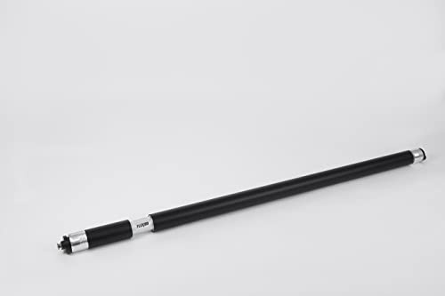 Flexmo Lot de 2 barres de blocage pour rails d'arrimage 1700-2500 mm Noir
