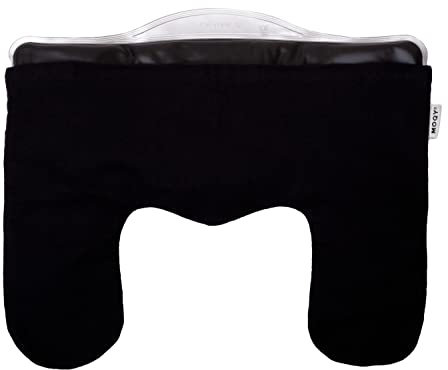 Moqy® Moorkissen Nacken & Schulter für Mikrowelle und Wasserbad - Wärmekissen mit edlem Geschenkkarton