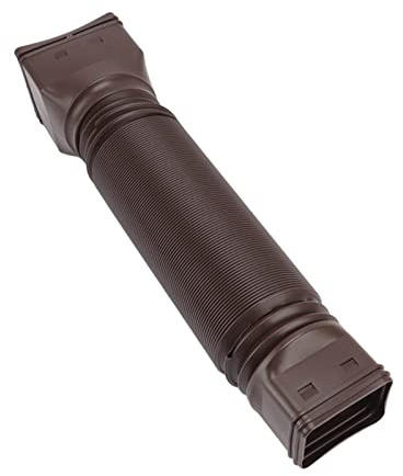 Extensiones de Bajante de Canalón de Lluvia Flexibles,Extensor de Bajante de Drenaje Retráctil de 20-59Pulgadas,Conector de Canalón de Drenaje de Agua de Lluvia,Extensor de