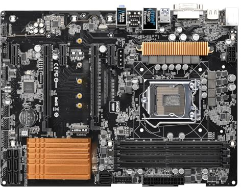 Carte mère Carte mère Fit for ASRock Z170 PRO4S Intel LGA 1151 DDR4 64 Go M.2 Compatible avec processeurs i5-7600 i3-6300 i5-6400 i3-7300 i5-7500 ATX