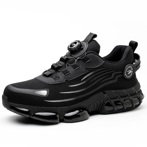 MARNO Max One S3 Donna – Progettate per Sicurezza e Comfort ottimale Tutto Il Giorno Scarpe Antinfortunistiche Uomo Donna Punta in Acciaio Leggere Antiscivolo Traspiranti Kevlar Chiusura Rapida