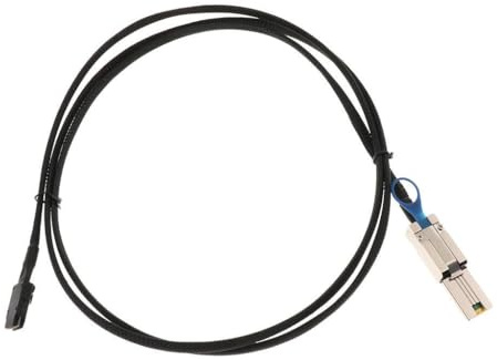 hindraem Adaptateur Mini SAS Externe Haute Vitesse 26 Broches SFF-8088 vers 36 Broches SFF-8087 pour Un Stockage de données fiable et Compact.