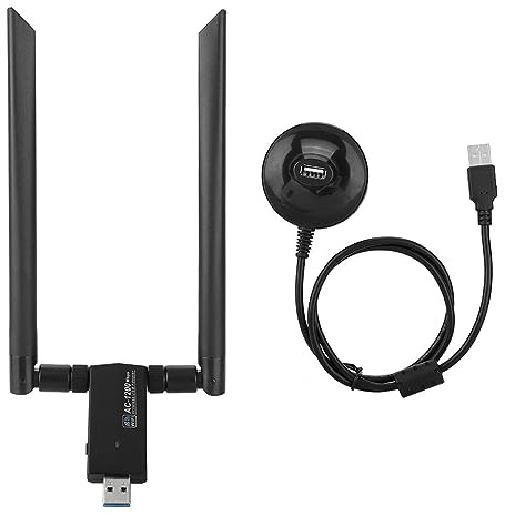 Tbest Scheda di Rete Wireless AC USB 5.8G Dualband WiFi Dle, Rete e Connessione della Famiglia di Prodotti di Rete