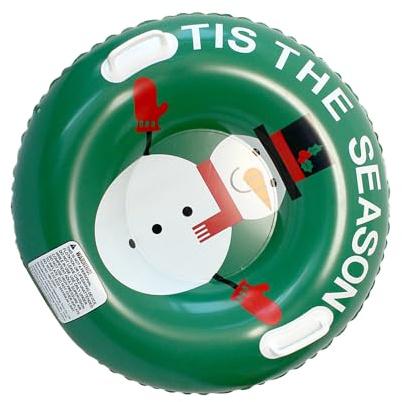 Snowtube per adulti | Robusti pneumatici invernali gonfiabili con manici per esterni giocattoli a neve per parchi, giardini, spiagge, avventure di Natale, sport, attività di salvataggio, attività di s