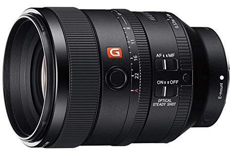 Sony SEL100F28GM E Mount Full Frame 100 mm F2.8 G Master Prime Lens - Black