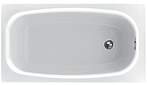 Uno Bathroom Super Strong Acrylic Space Saver Single Ended Bath Bathtub – 1680 x 685mm