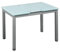 SHIITO | Modelo Leeds - Mesa de Cocina Extensible | Color Gris - 100 (170) x 70 x 75 cm | Diseño Minimalista y versatilidad práctica para tu hogar