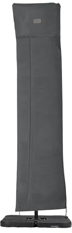 Sekey Schutzhülle für Ampelschirm,Abdeckhauben für Sonnenschirm Dunkelgrau