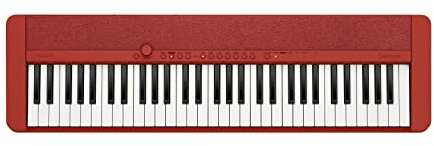 Casio CT-S1 Portable Piano keyboard Red